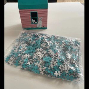 Dog Crew Bine-Shaped Jigsaw Puzzle